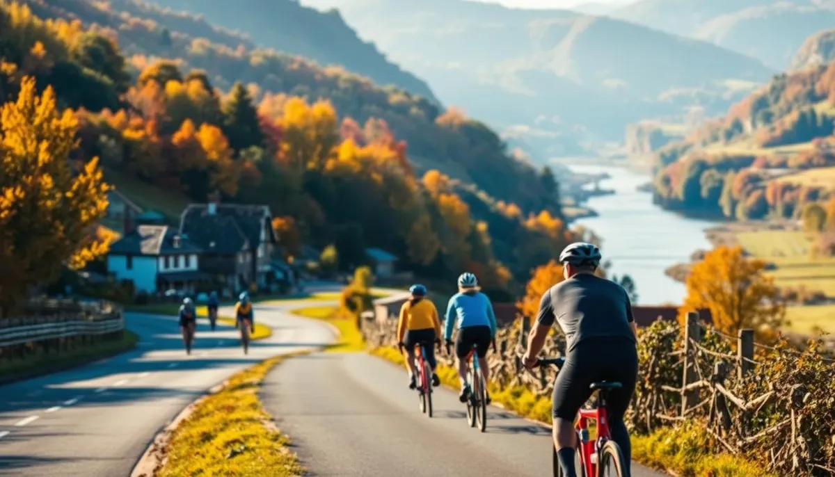 voyage à vélo accompagné en week-end thématique