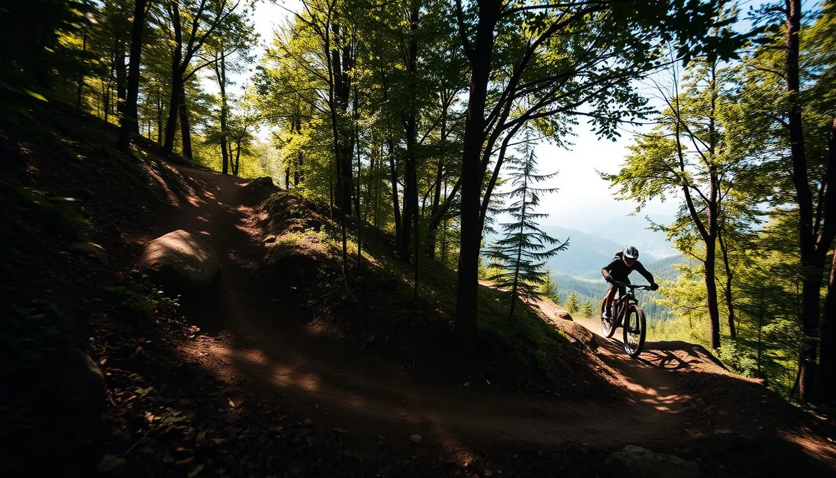 piste enduro vtt La Moulière
