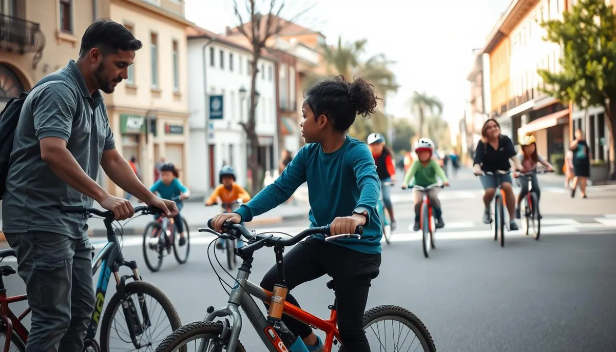 apprentissage vélo avec moniteurs MCF
