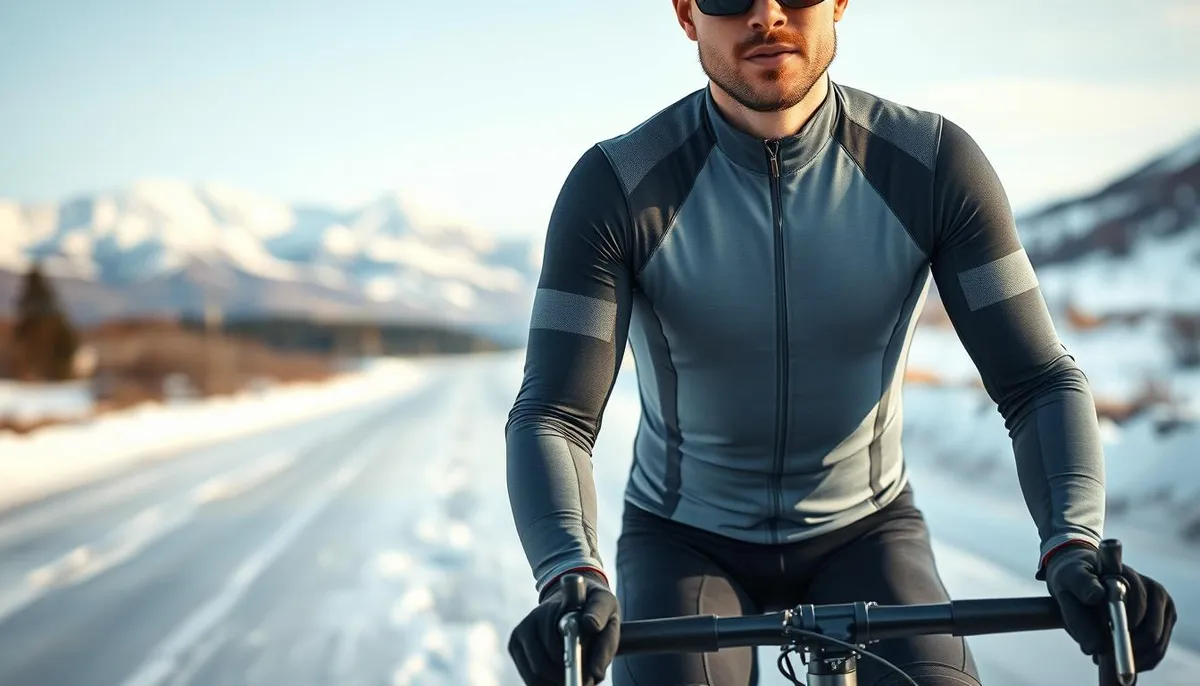maillot thermique cyclisme pour l'hiver
