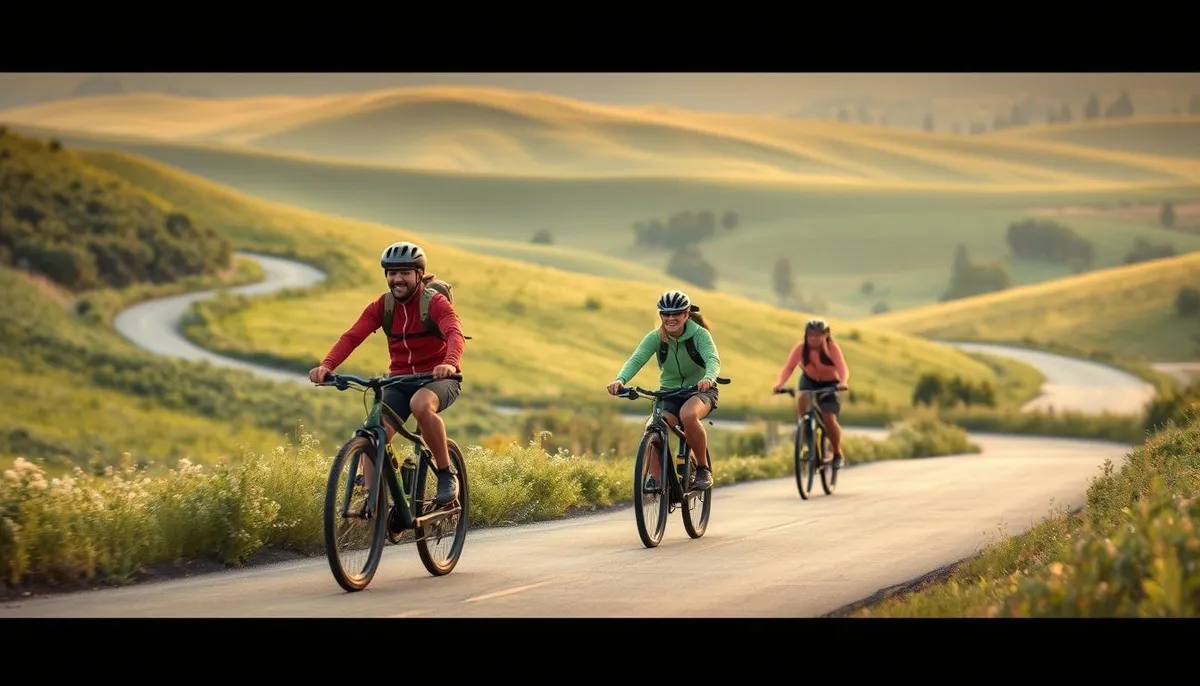 Cours de vélo électrique randonnée