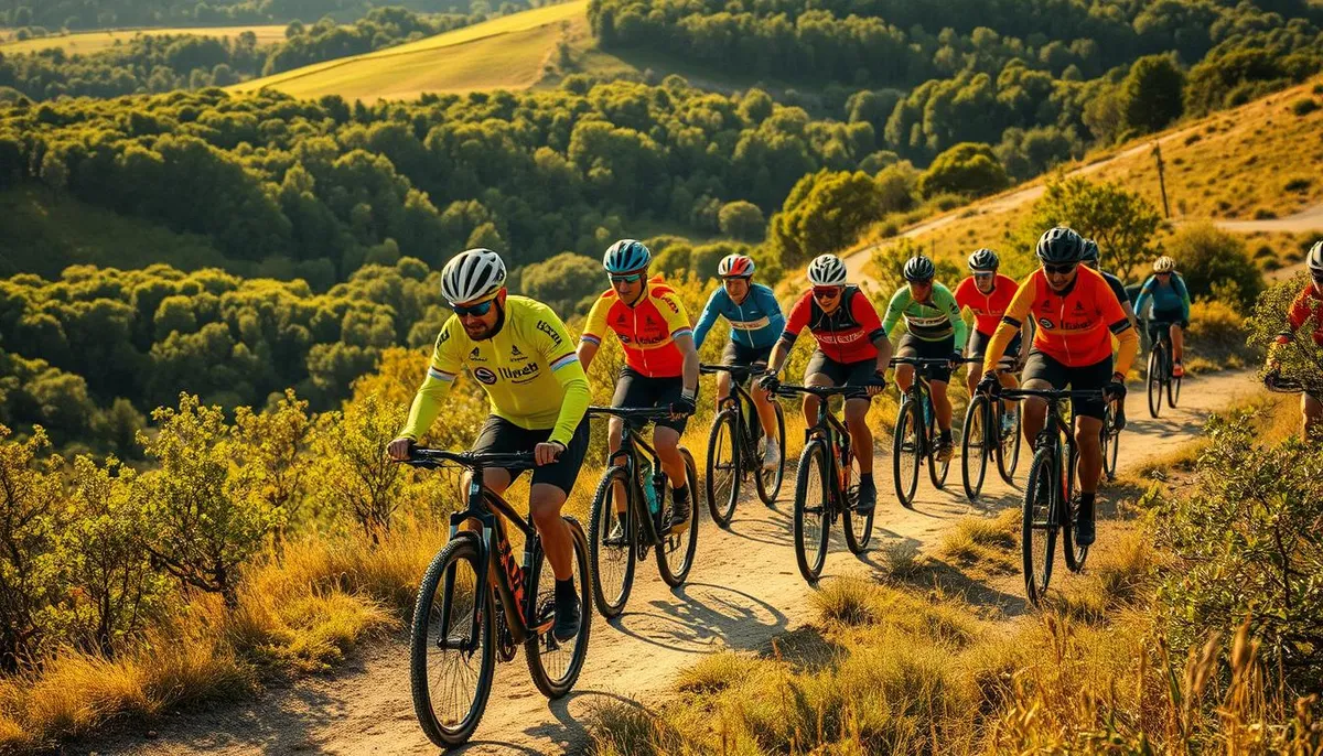 moniteur MCF encadrant un raid VTT Bretagne