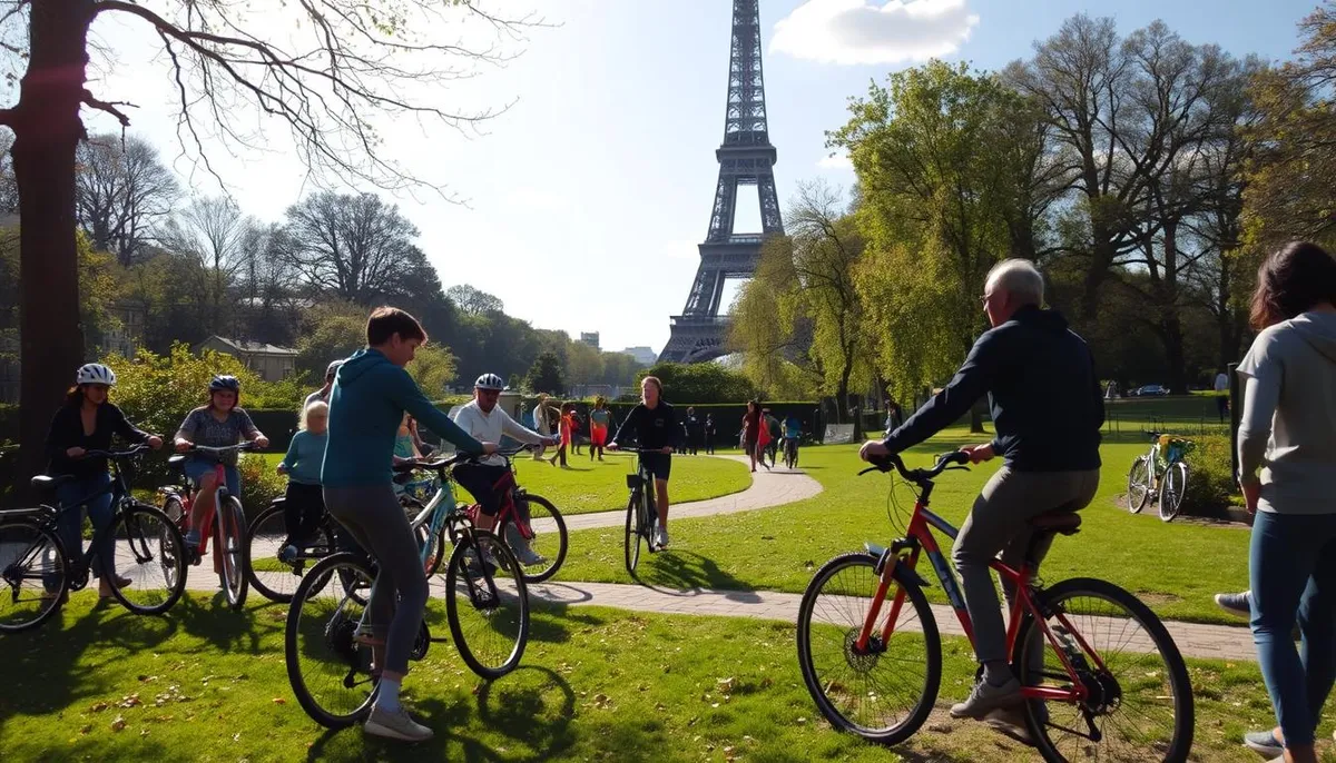 cours de vélo gratuit paris