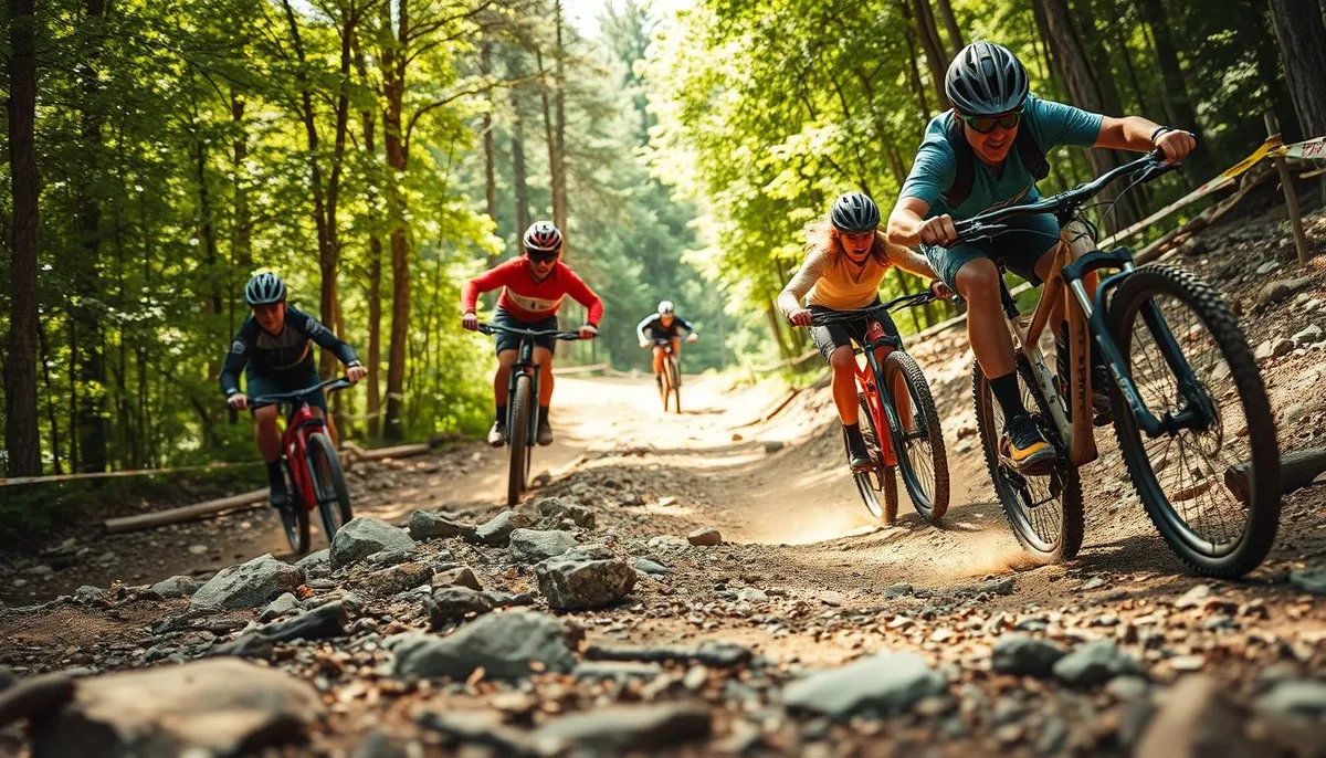 descente technique VTT encadrée