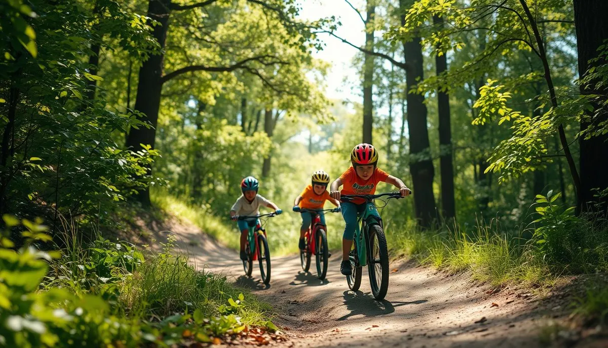 entraînement cyclisme VTT pour enfants