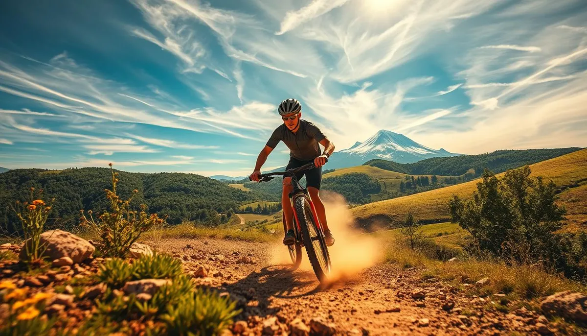 randonnée vtt en montagne française