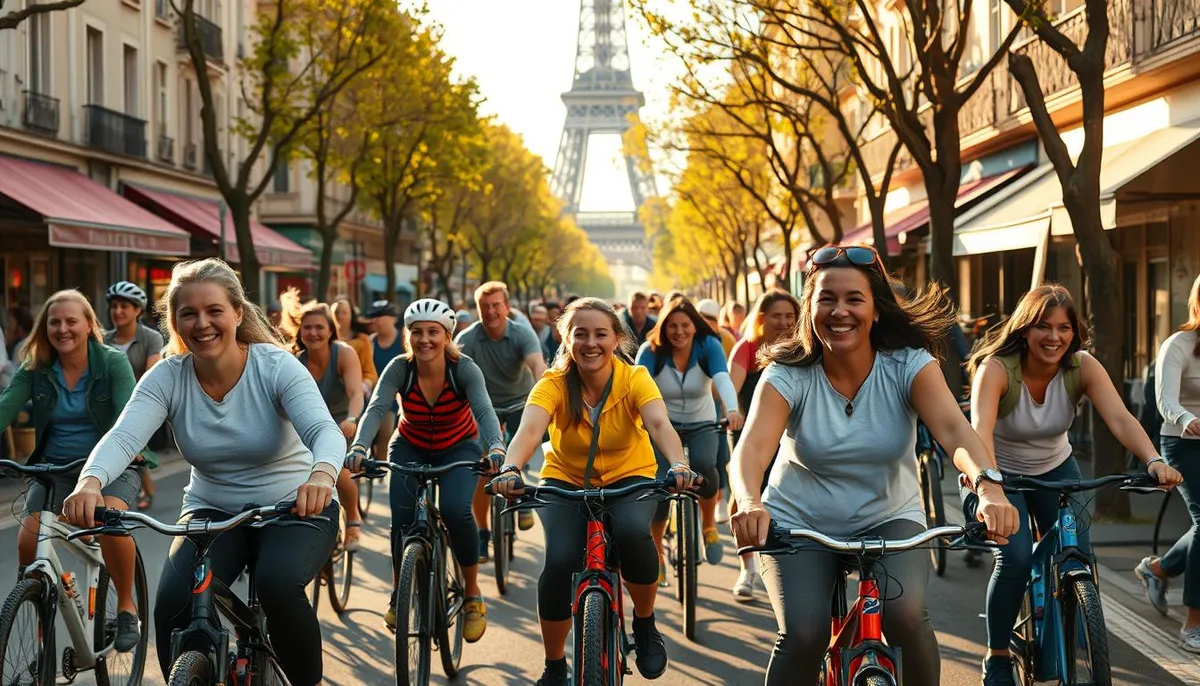cours de vélo gratuit paris avec moniteurs MCF
