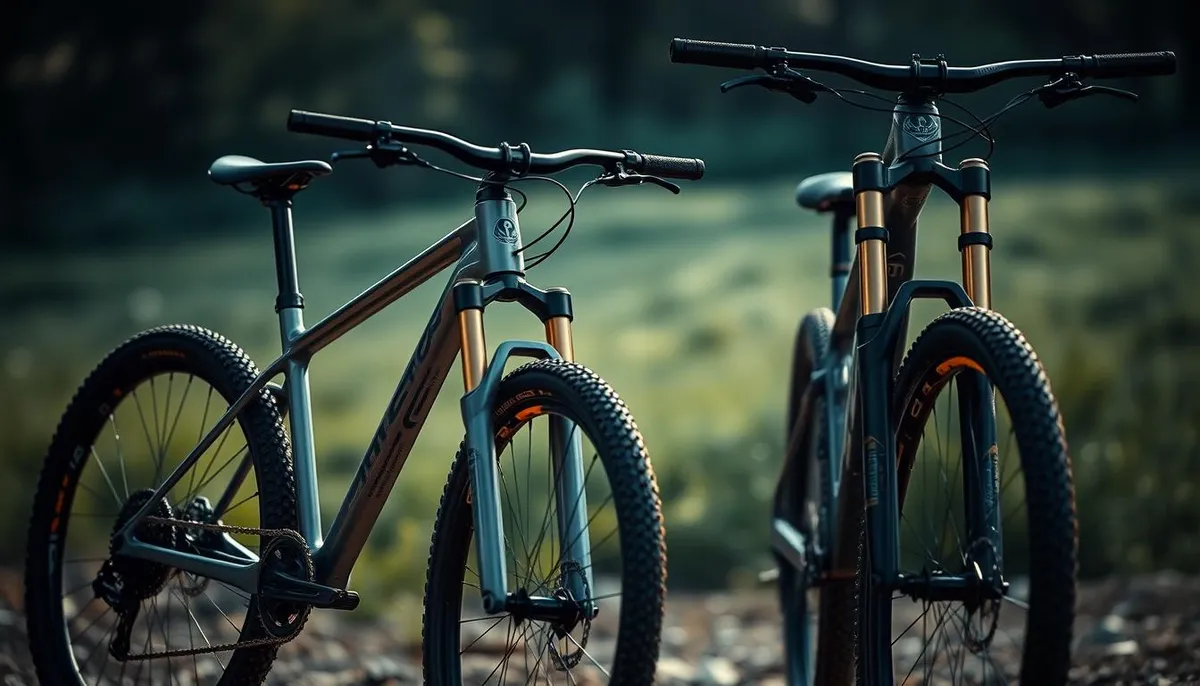 comparaison vtt semi-rigide tout suspendu