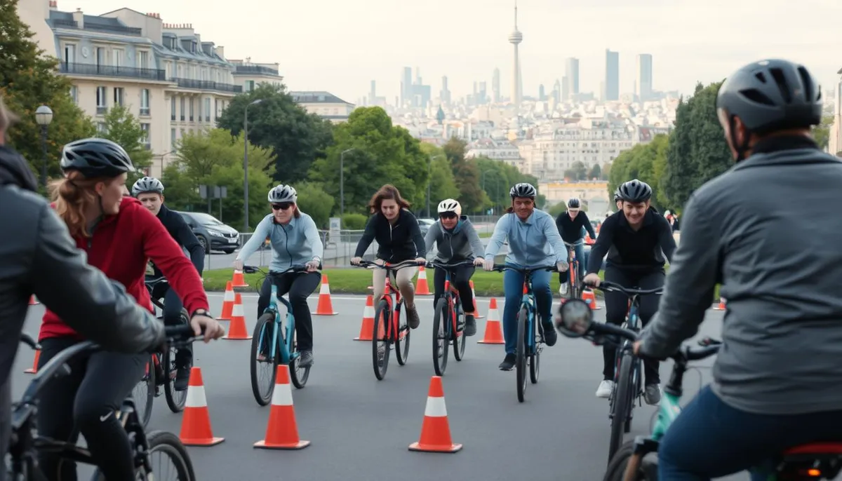 ateliers de maniabilité à vélo paris