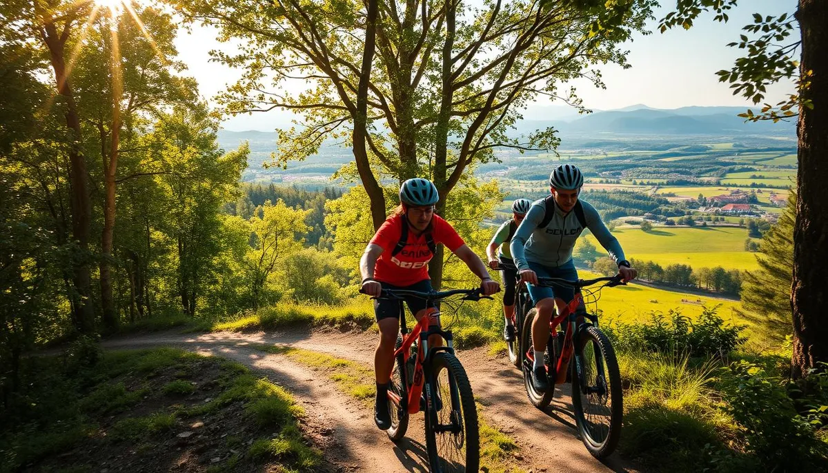randonnée vtt aquitaine avec moniteur MCF