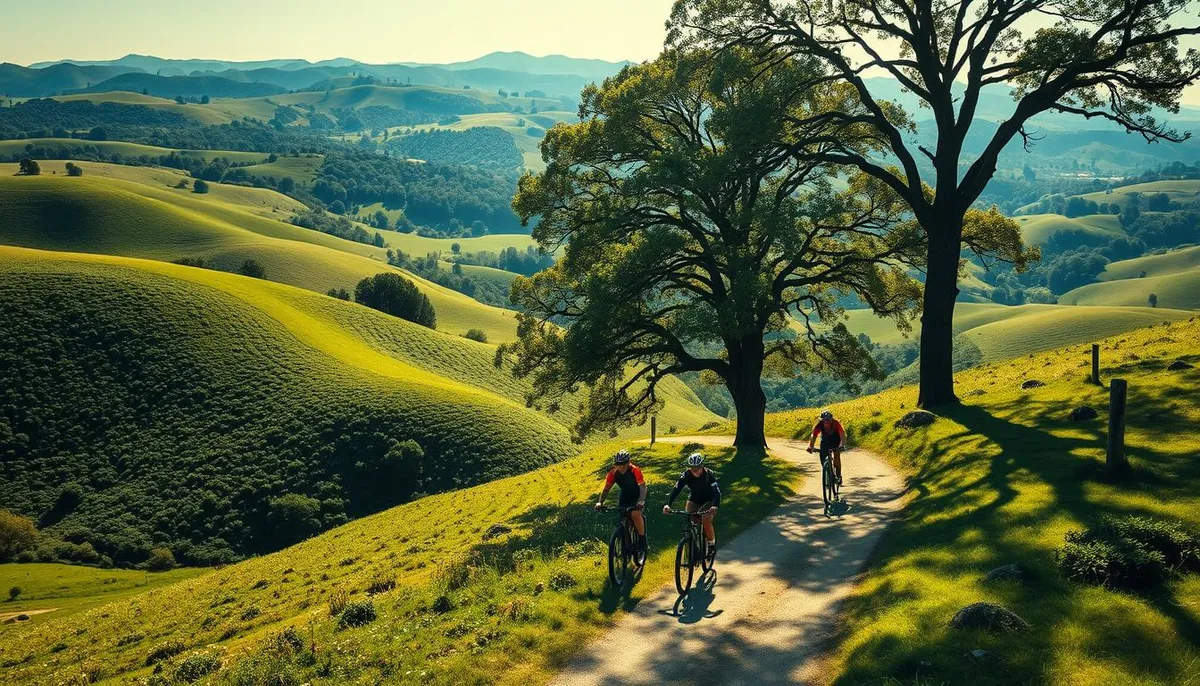 randonnée vtt aquitaine paysages girondins