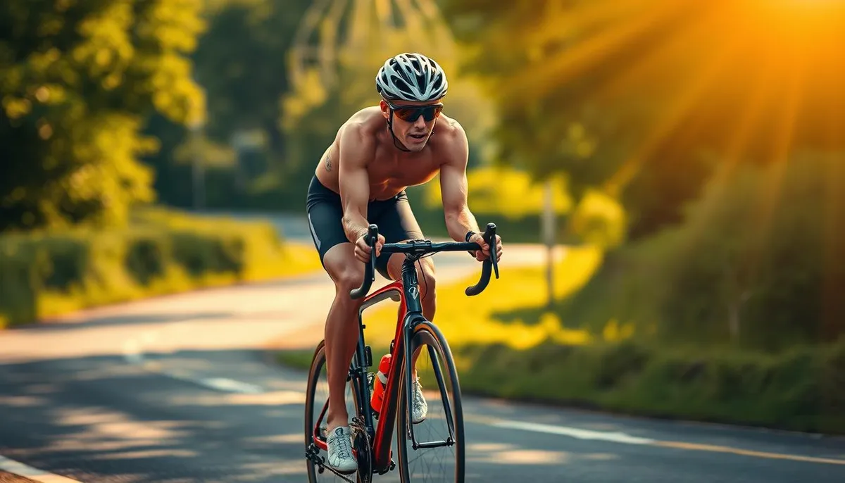 Mathieu van der Poel cycliste néerlandais en pleine action