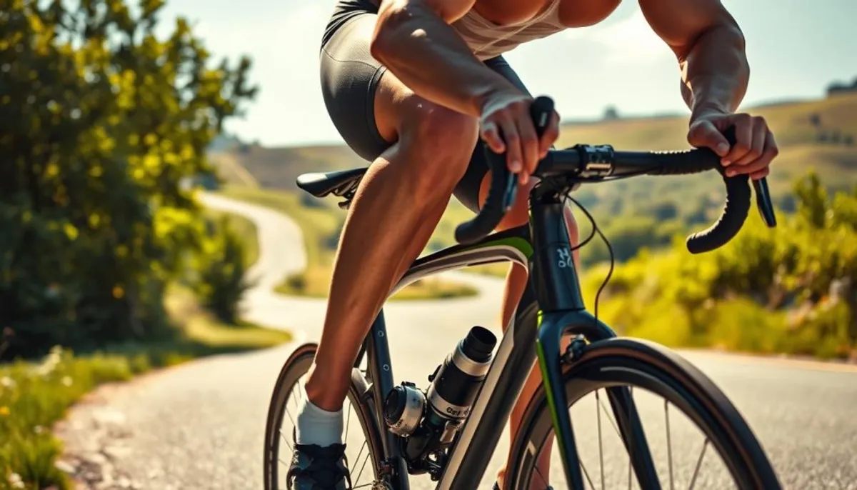 cycliste grosse cuisse
