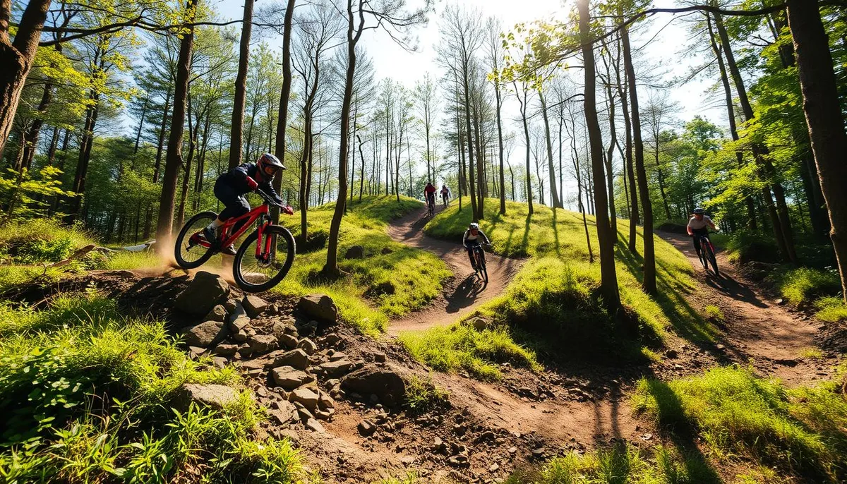 différents styles de VTT en Normandie