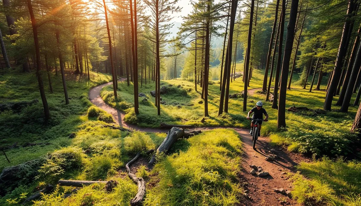 circuits vtt La Moulière pour débutants