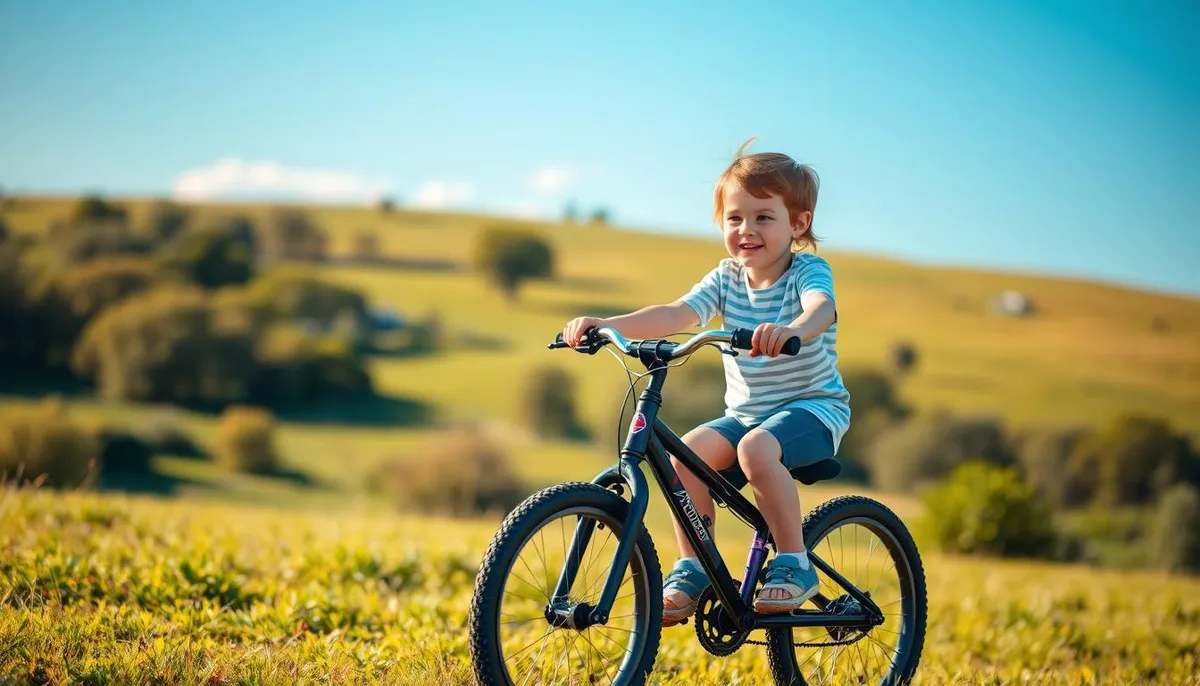 apprentissage vélo sans roulettes enfant