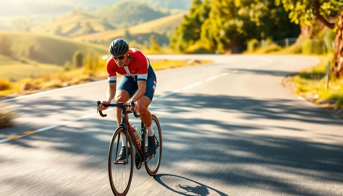 cycliste néerlandais sur route