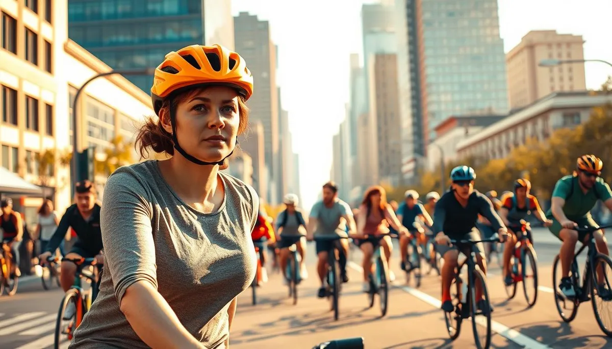 mobilité urbaine cycliste sécurité