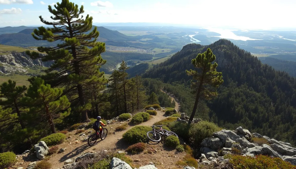 randonnée vtt bretagne paysages variés