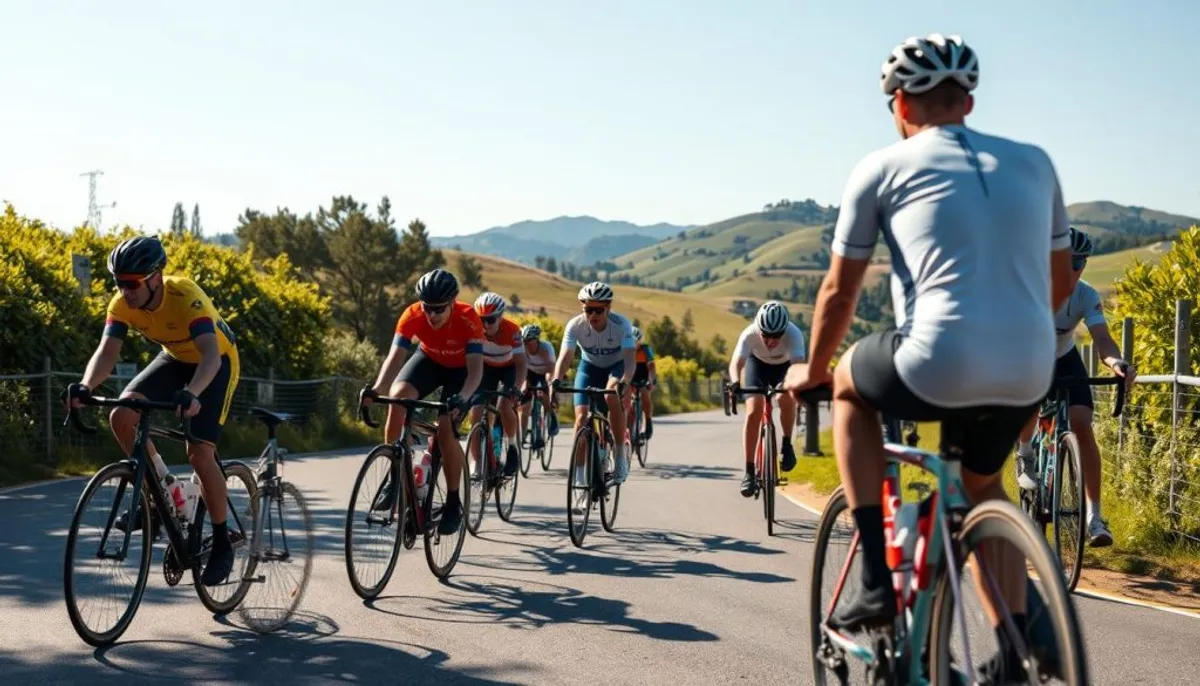 Techniques de cyclisme sur route